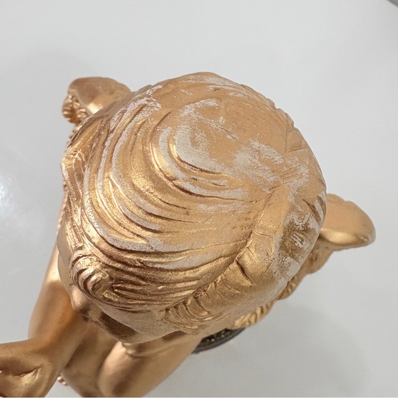 90s Cherubs Gilded Sitting Celestial Gold Whimsical
Hollywood Regency Rococo - Picture 5 of 16